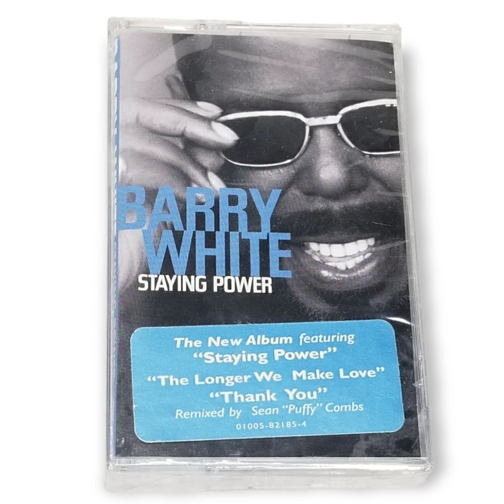 Barry White Staying Power Cassette 1999 Private Music R&B Soul Sealed